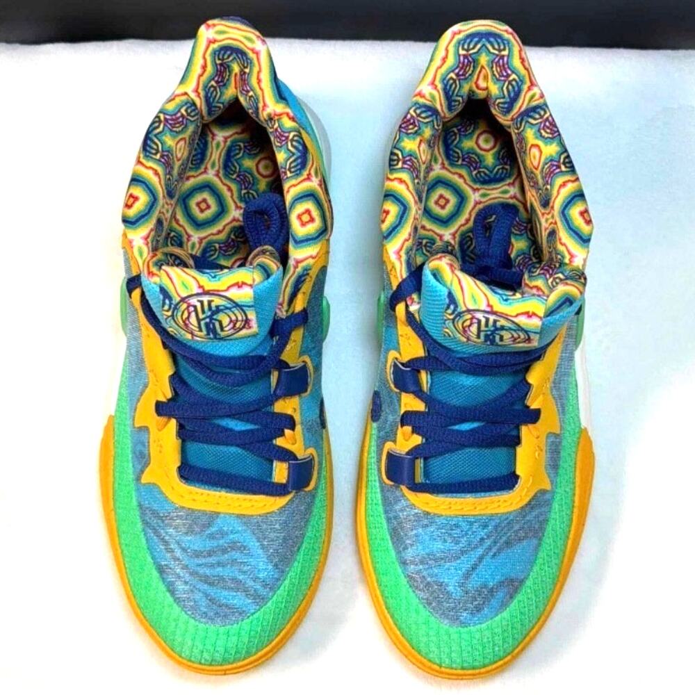 Nike Kyrie 8 GO SE GS “Baltic Blue” Multi-Color – DV3018-400 | 6Y - Picture 4 of 11